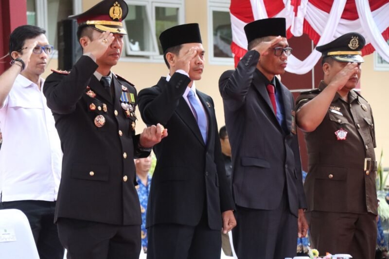 Kapolres Pulang Pisau Bersama Forkopimda Hadiri Upacara Harlah Pancasila, Teguhkan Komitmen Kebangsaan