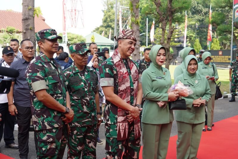 Danrem 084/Bhaskara Jaya Dampingi, Pangdam V/Brawijaya dalam Kunjungan Kerja ke Kodim 0829/Bangkalan