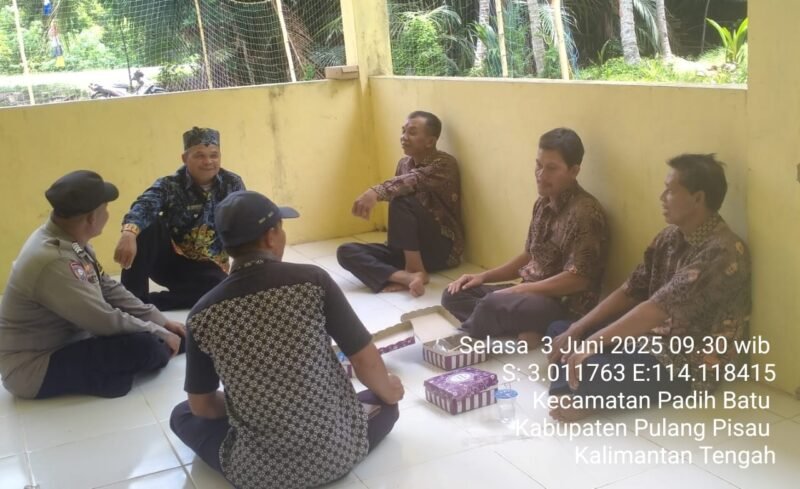 Polsek Pandih Batu, Laksanakan Colling Sistem Sistem dan Ajak Masyarakat untuk Jaga Kamtibmas Dan sadar Hukum