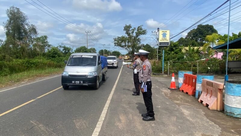 Kamseltibcarlantas: Sat Lantas Polres Pulang Pisau Gelar Dikmas Lantas Penling