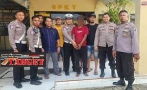 Petugas Polsek Maduran Polres Lamongan, Tangkap Pelaku Tabrak Lari