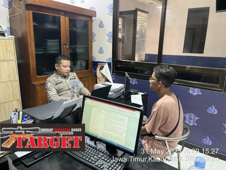 Unit Gakkum Satlantas Polres Blitar, Terima Laporan Laka Lantas