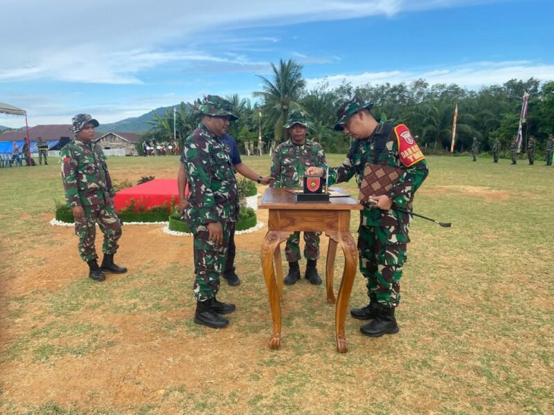 Dandim 1009/Tanah Laut, Ikuti Gladi Upacara Penutupan TMMD Ke-124 Tahun 2025
