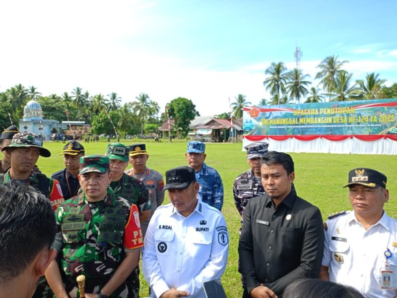 Danrem 101/Antasari Apresiasi Penyelenggaraan TMMD ke-124 di HST