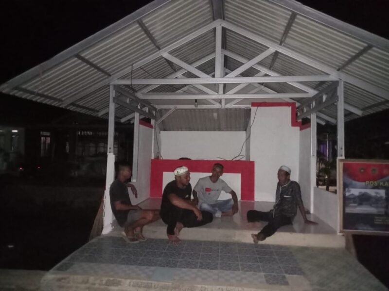 Pos Kamling TMMD Ke-124 Kodim 1002/HST, Lebih dari Sekadar Pos Ronda: Jadi Pusat Komunikasi Warga