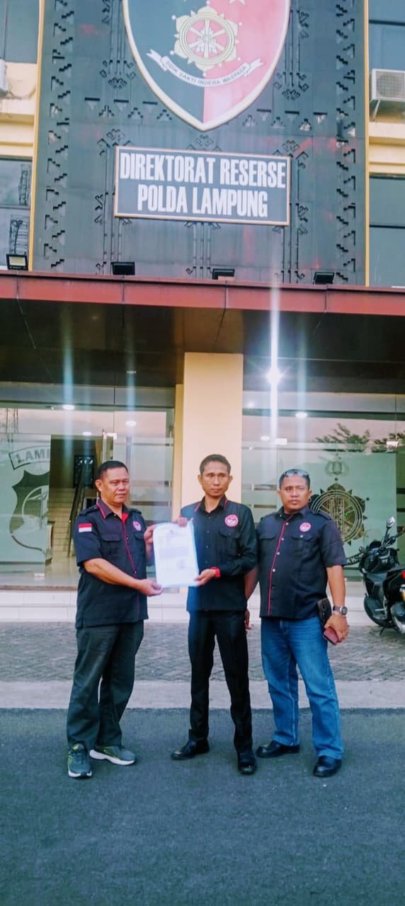 Ketua Korwil, FPII Lampung Utara Laporkan Kasus Intimidasi Jurnalis ke Polda Lampung