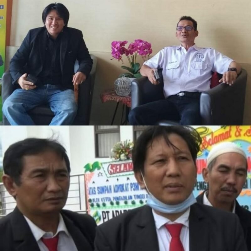Foto :M. Hafidz Halim, S.H. bersama Badrul Ain Sanusi Al-Afif, S.H., M.H.