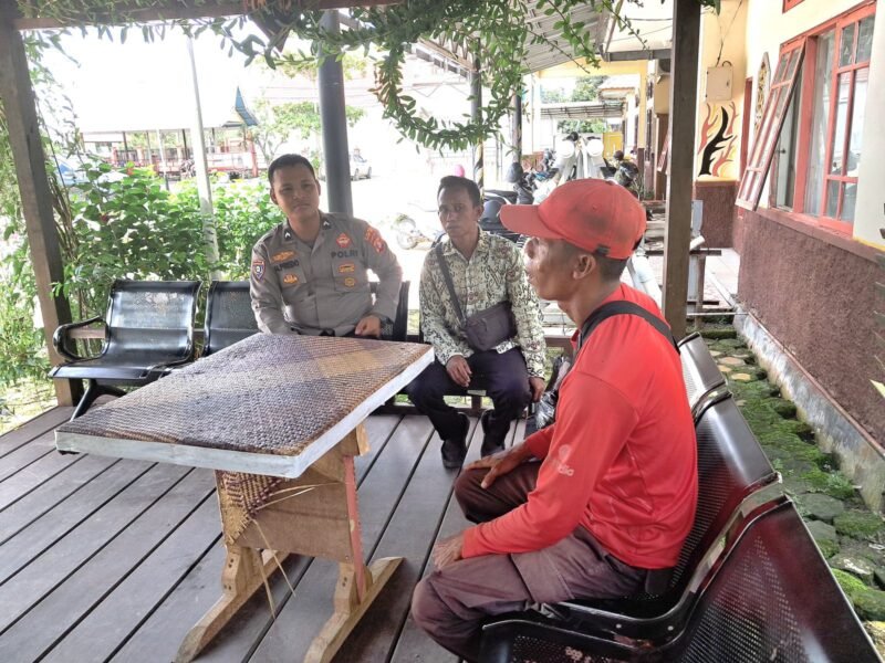 Memberikan Himbauan Kamtibmas Kepada Warga Masyarakat Untuk Terciptanya Keamanan Kamtibmas
