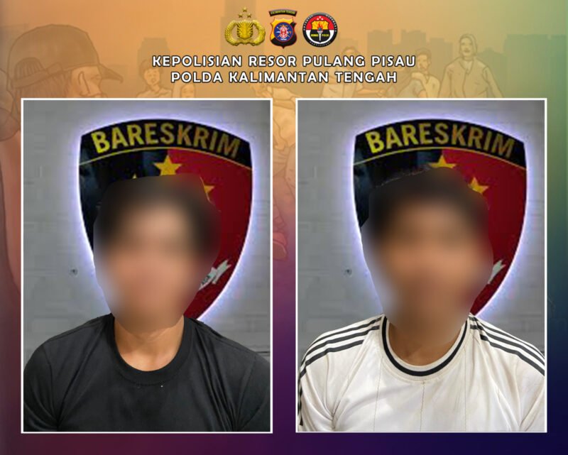 Kurang dari 24 Jam, Pelaku Premanisme di Taman Kanamit Dibekuk Tim Resmob Polres Pulang Pisau Bersama Polsek Maliku