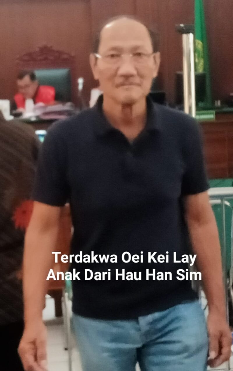 Oei Kei Lay Anak Dari Hau Han Sim Menabrak Ruko CIDO Priting Dengan Kerugian Mencapai Rp 3 Milyard, Hanya Divonis 3 Bulan Tanpa Dilakukan Penahanan