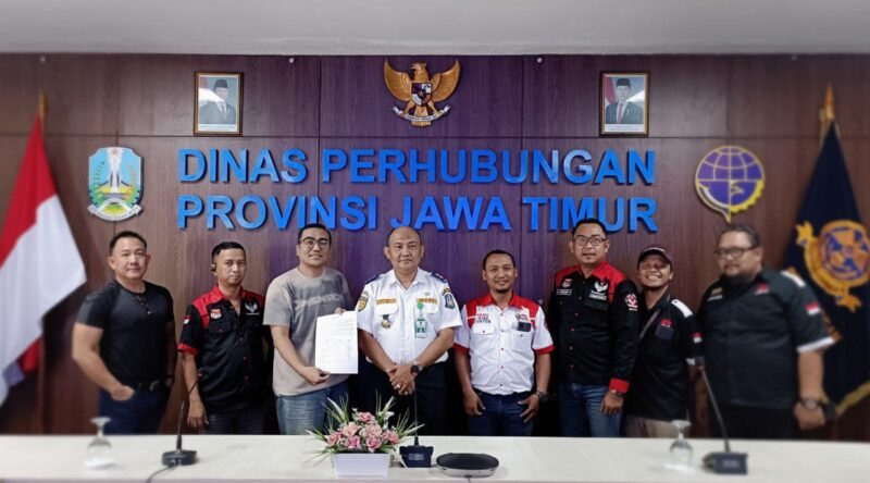 FRONTAL Jatim Datangi kantor Dishub Propinsi Jatim