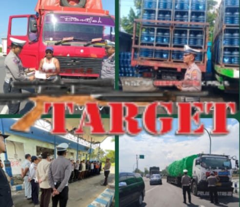 Dukung Kamseltibcar Lantas Nasional, Polres Sampang Mulai Tertibkan Truk ODOL