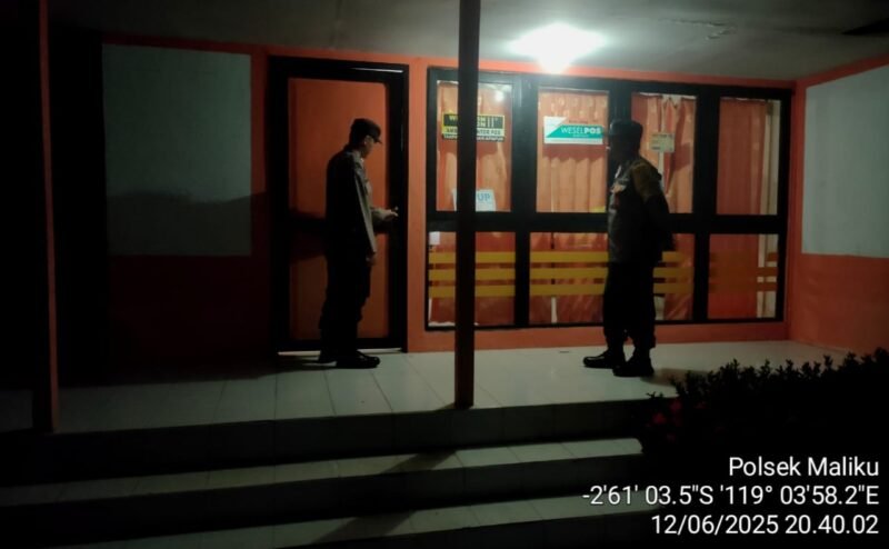 Polsek Maliku, Laksanakan Monitoring Keamanan Lingkungan Sekolah dan Perkantoran