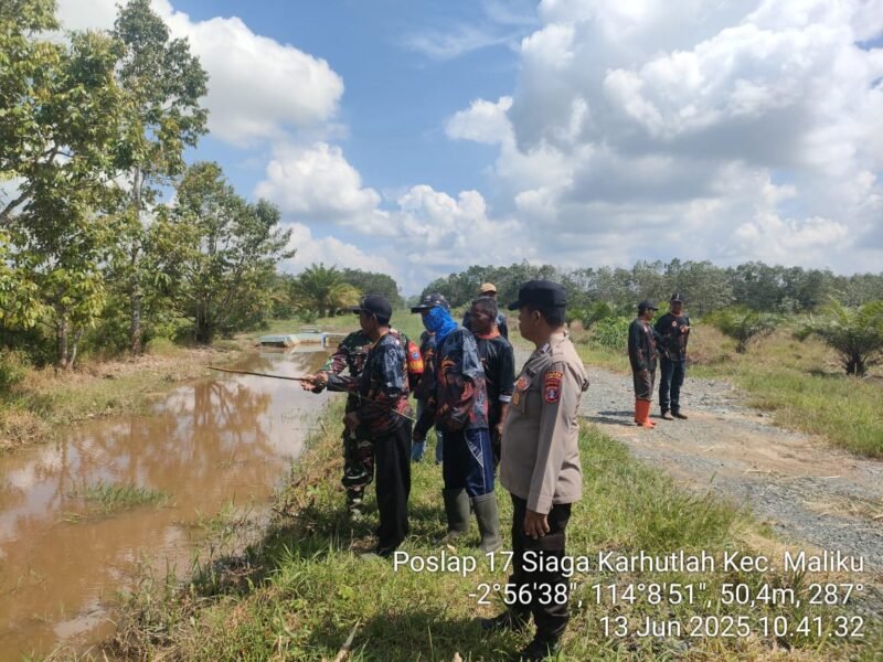 Polsek Maliku, Bersama Babinsa dan MPA Melaksanakan Kegiatan Patroli Terpadu di Wilkum Polsek Maliku