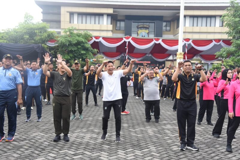 Forkopimda Sidoarjo Perkuat Sinergi, di HUT Bhayangkara ke 79 Tahun 2025