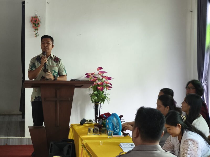 Kapolres Pulang Pisau Hadiri Kunjungan Kasih di Gereja Bethesda Tanjung Sangalang