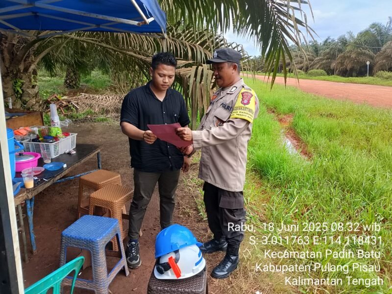 Polsek Pandih Batu Laksanakan Sosialisasi Call Center di Polsek Pandih Batu