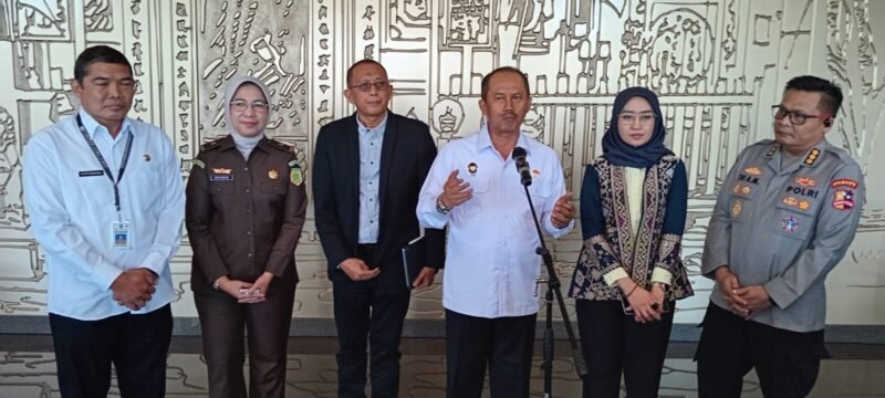 Foto: Para narasumber dalam Rakor Peningkatan Indeks Kemerdekaan Pers. Di gelar di Kota Malang