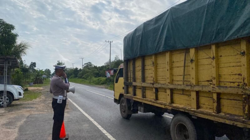 Kamseltibcarlantas: Sat Lantas Polres Pulang Pisau Gelar Dikmas Lantas Penling