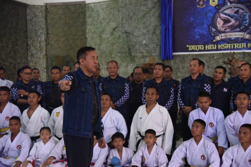 Bangun Petarung Tangguh, Dankodiklatal Resmikan Dojo Hiu Ksatria Kodikmar