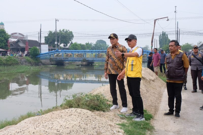 Bupati Subandi Susuri Sungai Mbah Gepuk, Minimalisasi Banjir Bupati Lakukan Susur Sungai Mbah Gepuk