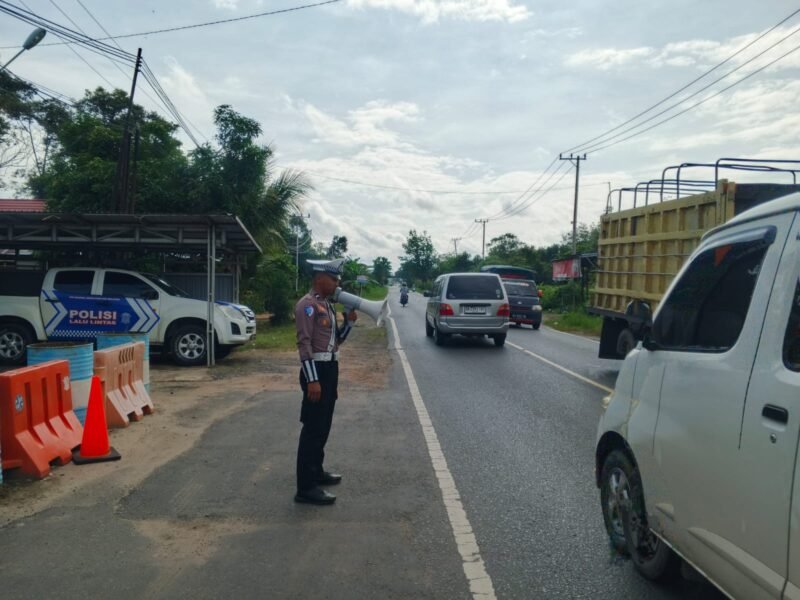 Kamseltibcarlantas: Sat Lantas Polres Pulang Pisau Gelar Dikmas Lantas Penling