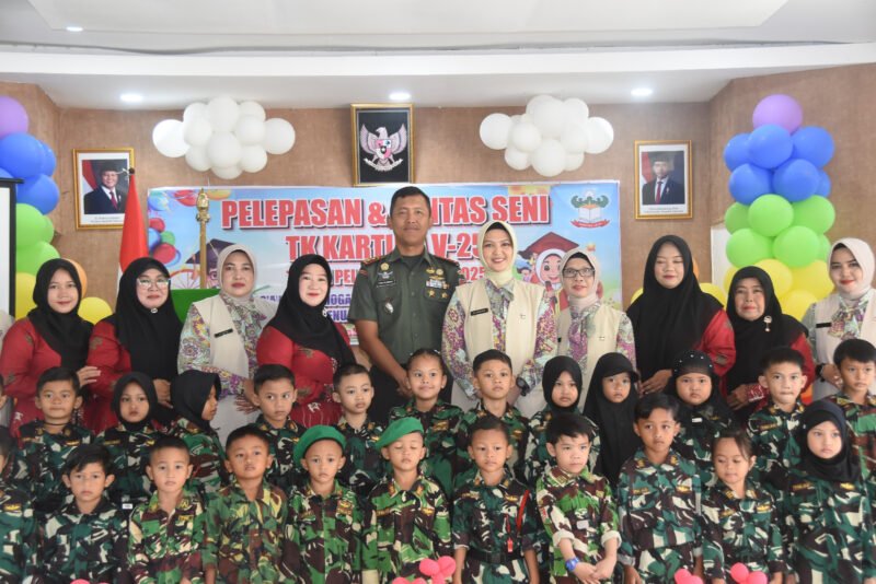 Pentas Seni TK Kartika V-25 Barabai Meriah, Dandim 1002/HST: Fondasi Penting untuk Masa Depan Bangsa