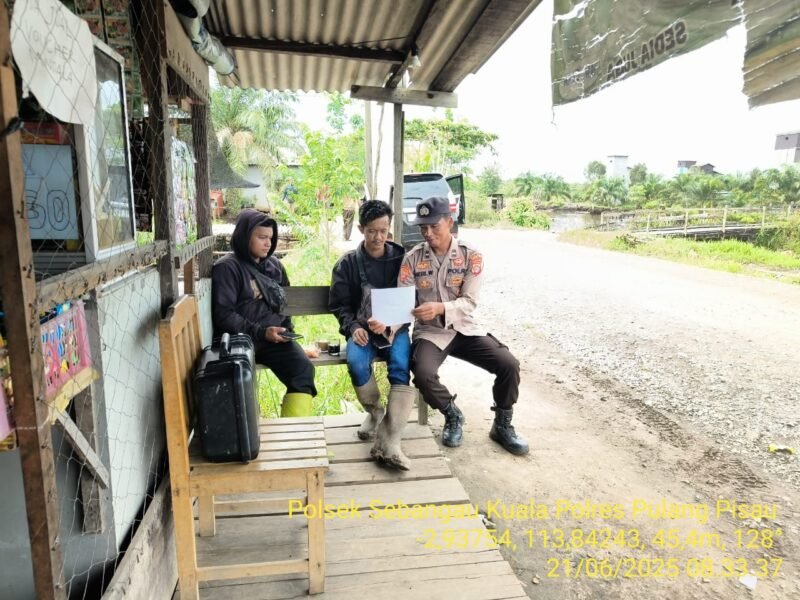 Kegiatan Sosialisasi Akun Media Sosial Humas Polres Pulang Pisau