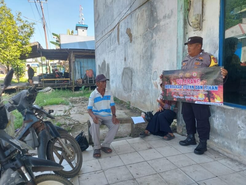 Wujud Kedekatan Dengan Masyarakat, Bhabinkamtibmas Food Estate Aktif Sambangi Warga Binaan