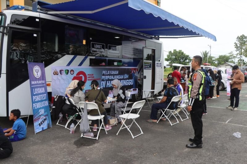 Polres Pulpis Permudah Layanan SIM: Pelayanan Khusus Hari Minggu Disambut Antusias Warga