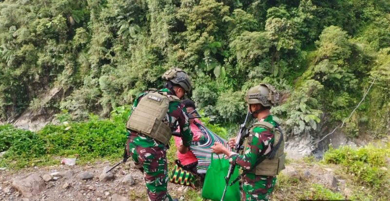 Gali Aspirasi Masyarakat, Satgas Yonif 6 11/Awang Long Melaksanakan Komunikasi Sosial Masyarakat Tembagapura