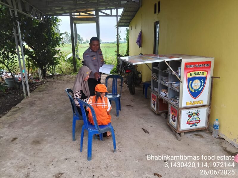 Program Bajaka Presisi Polres Pulang Pisau tidak hanya sasar anak anak