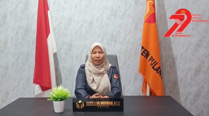 Peringatan HUT Bhayangkara, Ketua Bawaslu Pulang Pisau Beri Penghargaan Moral kepada Polri