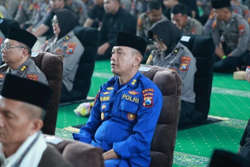Polda Jatim Gelar Doa dan Zikir Bersama Sambut Hari Bhayangkara ke - 79