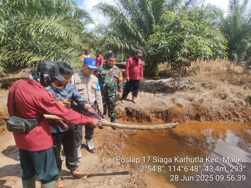 Monitoring Ketersediaan air di Daerah Rawan Karhutla dalam Kegiatan Patroli Terpadu