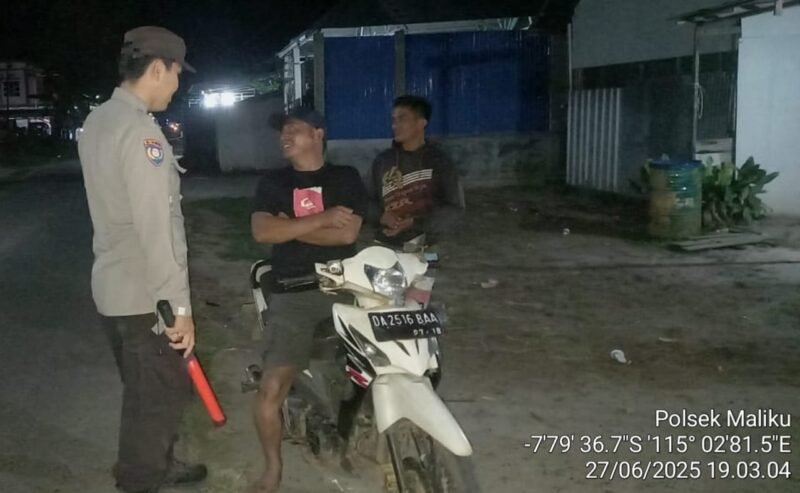 Ciptakan kamtibmas Kondusif di Wilkumnya Polsek Maliku Konsisten Melaksanakan KRYD
