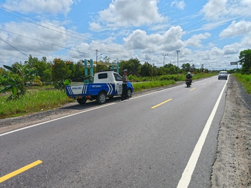 Satlantas Polres Pulang Pisau Optimalkan Pelaksanaan Patroli Pada Daerah Rawan Laka dan Rawan Pelanggaran