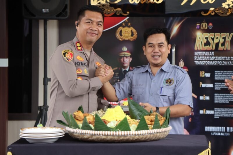 PWI dan Polres Pulang Pisau Tunjukkan Sinergi di Momen HUT Bhayangkara ke-79