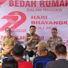 Bhakti Polri untuk Rakyat di HUT Bhayangkara ke-79: Kapolres Pulang Pisau Resmikan Bedah Rumah di Jabiren Raya