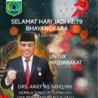 Pemerintah Kota Batu, Dinas Perumahan dan Permukiman .Mengucapkan Selamat HUT Bhayangkara Ke - 79 - 2025. Polri Untuk Masyarakat