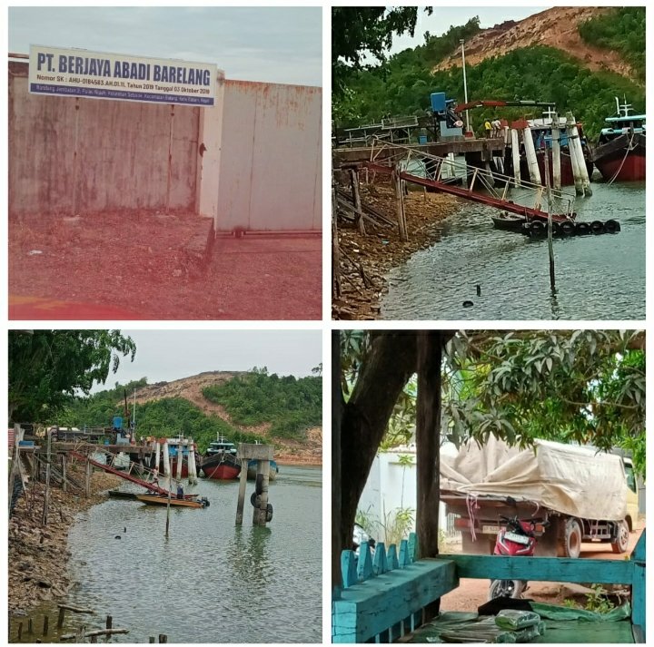 Pelabuhan Yang Berada di PT.BERJAYA ABADI BARELANG, diduga Menjadi Sarang Penyelundupan Kayu Ilegal