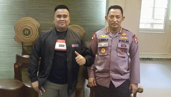 H Dimas SMM Ucapkan Selamat Hari Bhayangkara Ke-79, Bersama Kapolri Listyo Sigit Indonesia Aman Kondusif