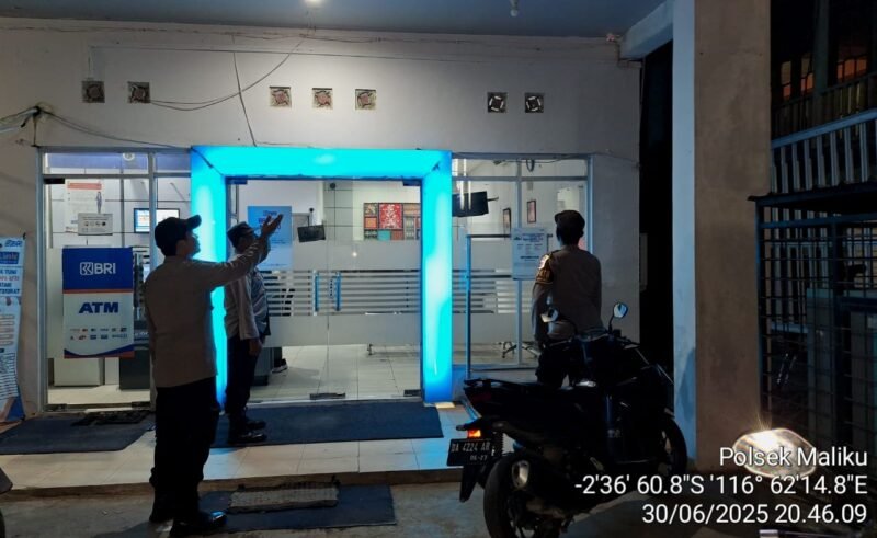 Polsek Maliku, Melaksanakan Kegiatan Rutin Patroli Malam di kawasan Obyek Vital