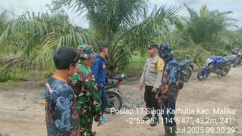 Himbauan Larangan Karhutla di Wilkum Polsek Maliku Terus di Maksimalkan