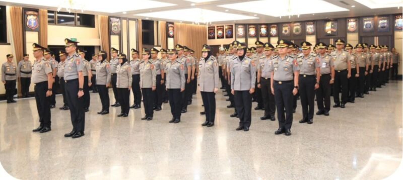 Polri gelar korps raport kenaikan pangkat 3 pati dan 87 pamen