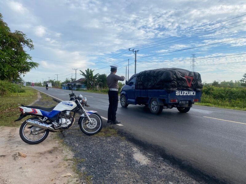 Satlantas Polres Pulang Pisau Optimalkan Pelaksanaan Patroli Pada Daerah Rawan Laka dan Rawan Pelanggaran
