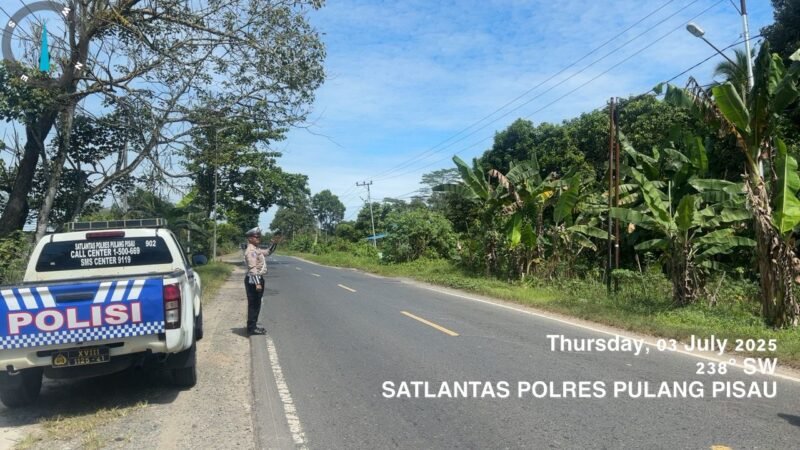 Satlantas Polres Pulang Pisau Optimalkan Pelaksanaan Patroli Pada Daerah Rawan Laka dan Rawan Pelanggaran