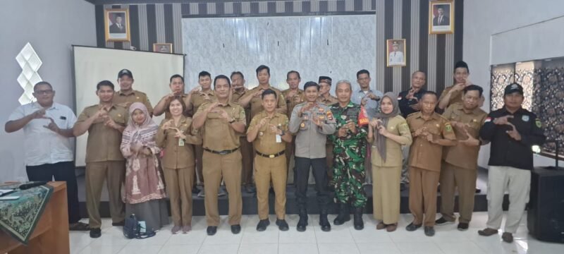 Bersinergi untuk Negeri, Babinsa Hadiri Rapat Koordinasi Peringatan HUT RI dan Pembangunan RTH