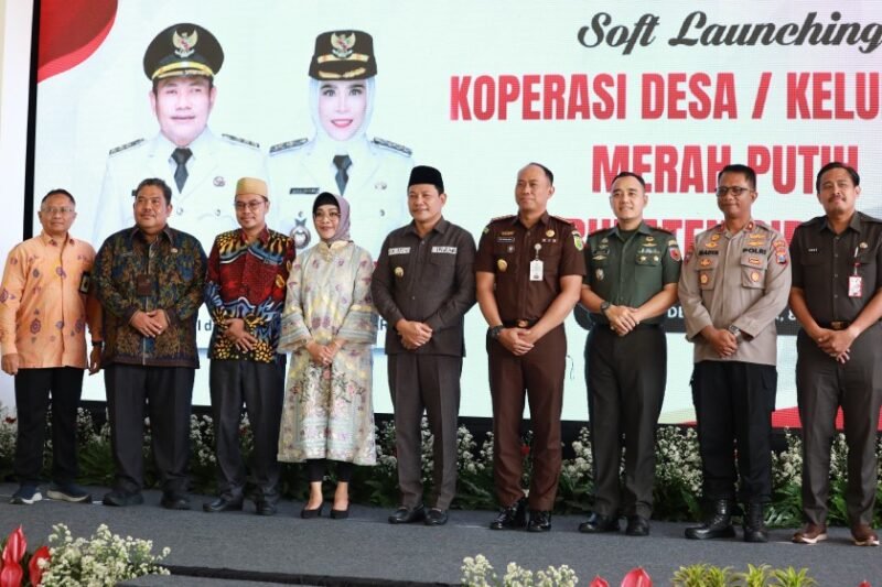 Launching 346 Koperasi Merah Putih,Bupati Subandi : Jangan Hanya dibentuk,Tapi Harus Berjalan dan Berdampak