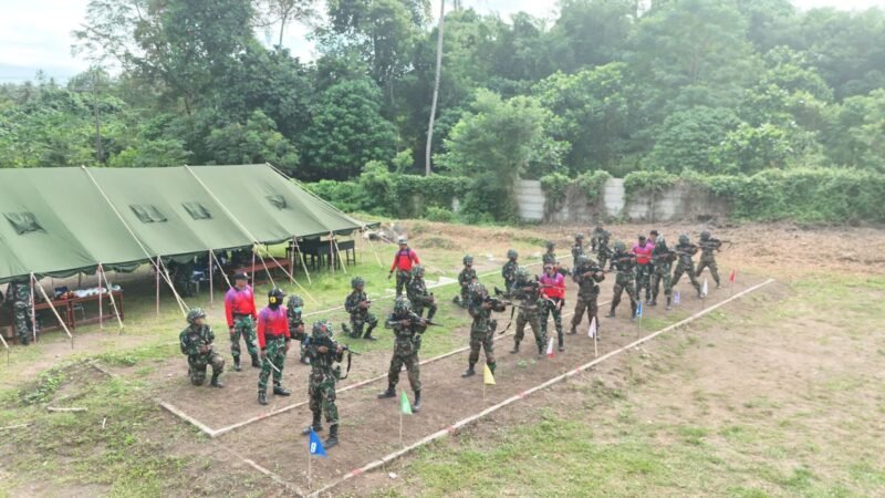Giat Menembak Awali Lattek Berganda Dikmata TNI AL XLV/I